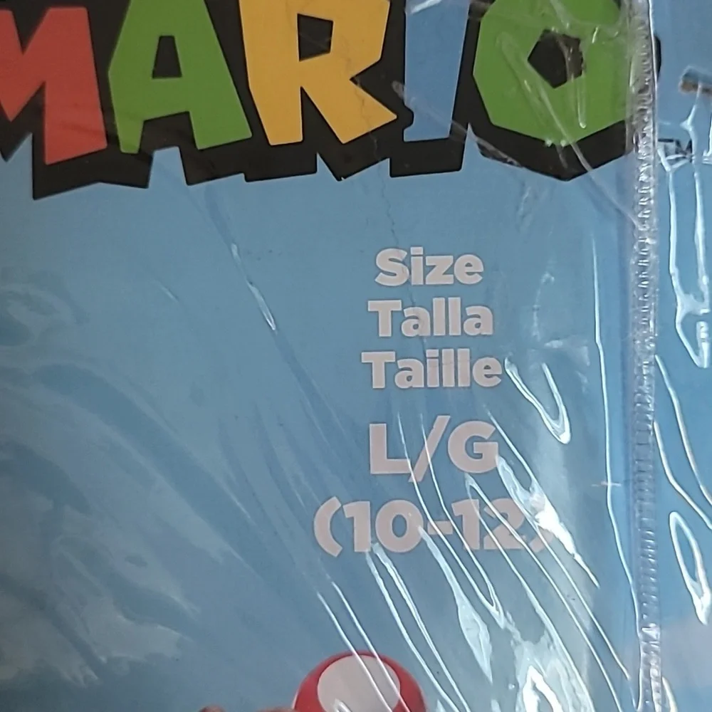 Bowser Deluxe Nintendo Super Mario Brothers Halloween Child Costume Large 10-12